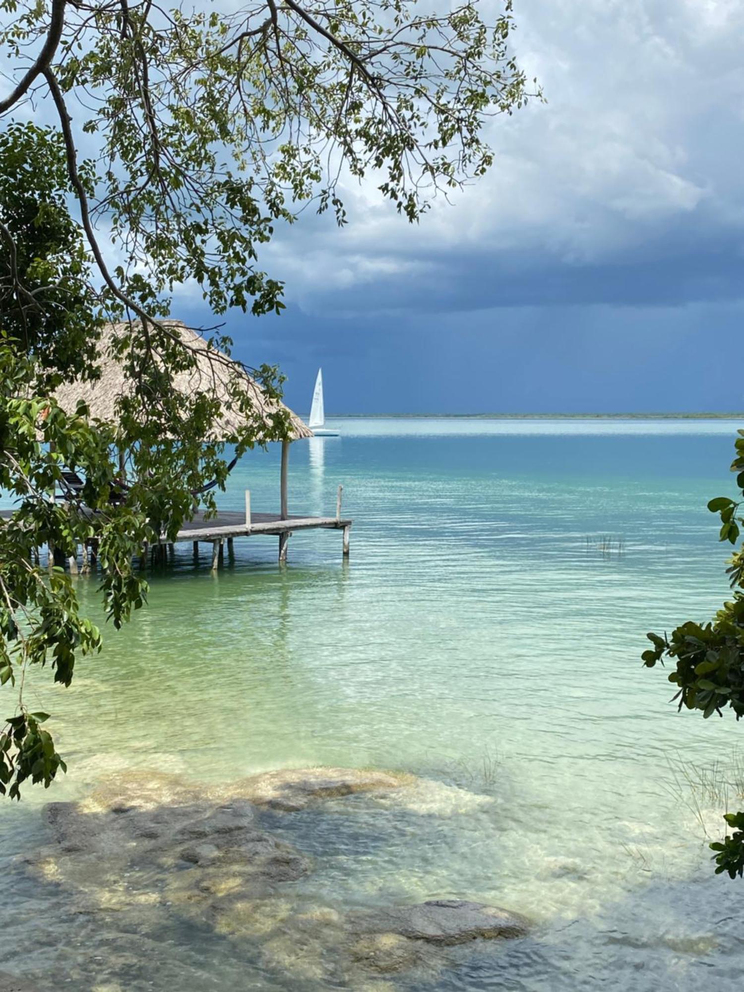 Bed and Breakfast Pucte Bacalar Exterior foto